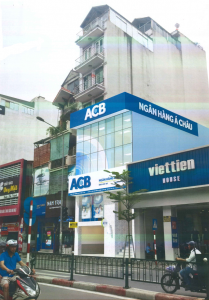 Trụ sở ngân hàng ACB - chi nhánh Đống Đa - Hà Nội.